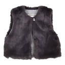 Gymp | Gilet Girls Gilet Isolde Anthracite