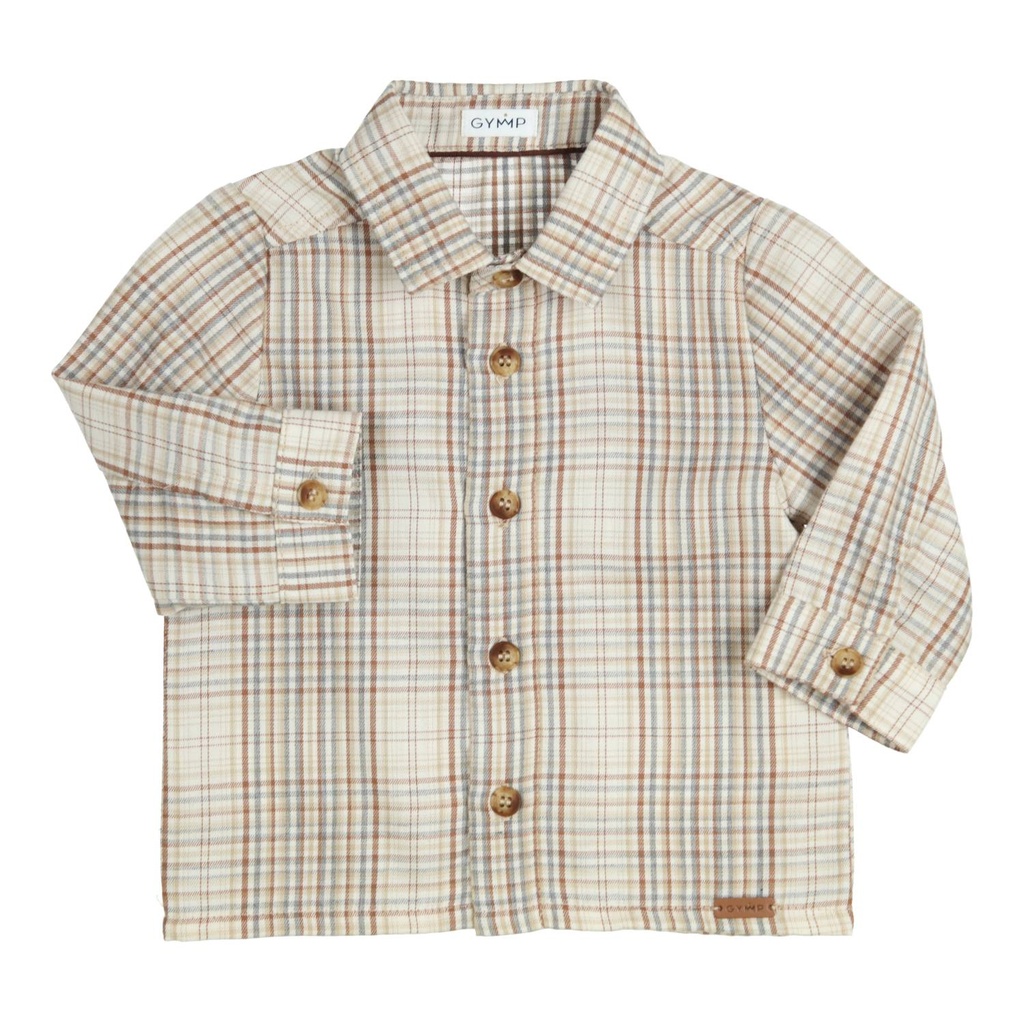 Gymp | Hemd Boys Shirt Otek Beige