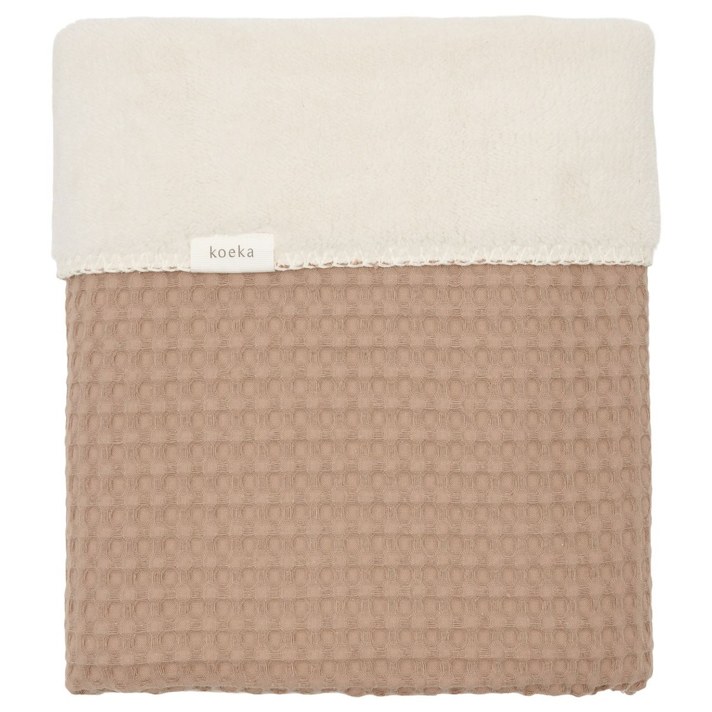 Koeka | Deken Oslo Wafel/Teddy Caffe/Pebble 100x150cm