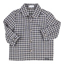 Gymp | Hemd Boys Shirt Ronald Black/Beige