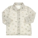 Gymp | Hemd Boys Shirt John Grey/Green