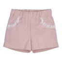 Gymp | Short Girls Shorts Carly Old Rose/Off White