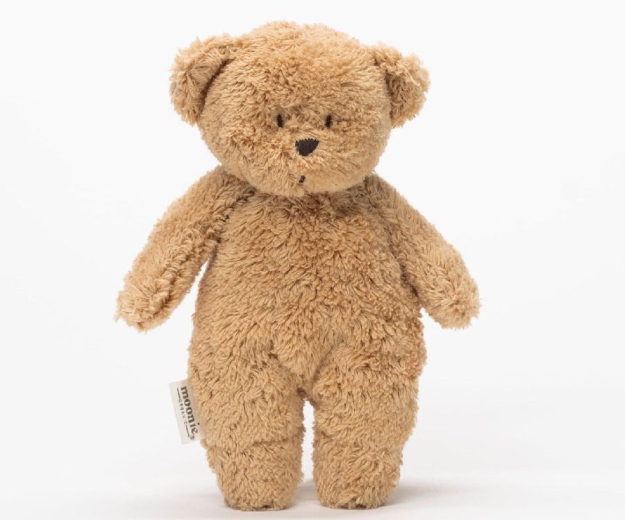 Moonie | Knuffel Sensory Little Teddy Cappuccino
