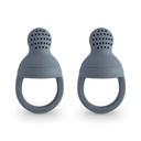 Mushie | Sabbelspeen Silicone Fresh Food Feeder Tradewinds 2-pack