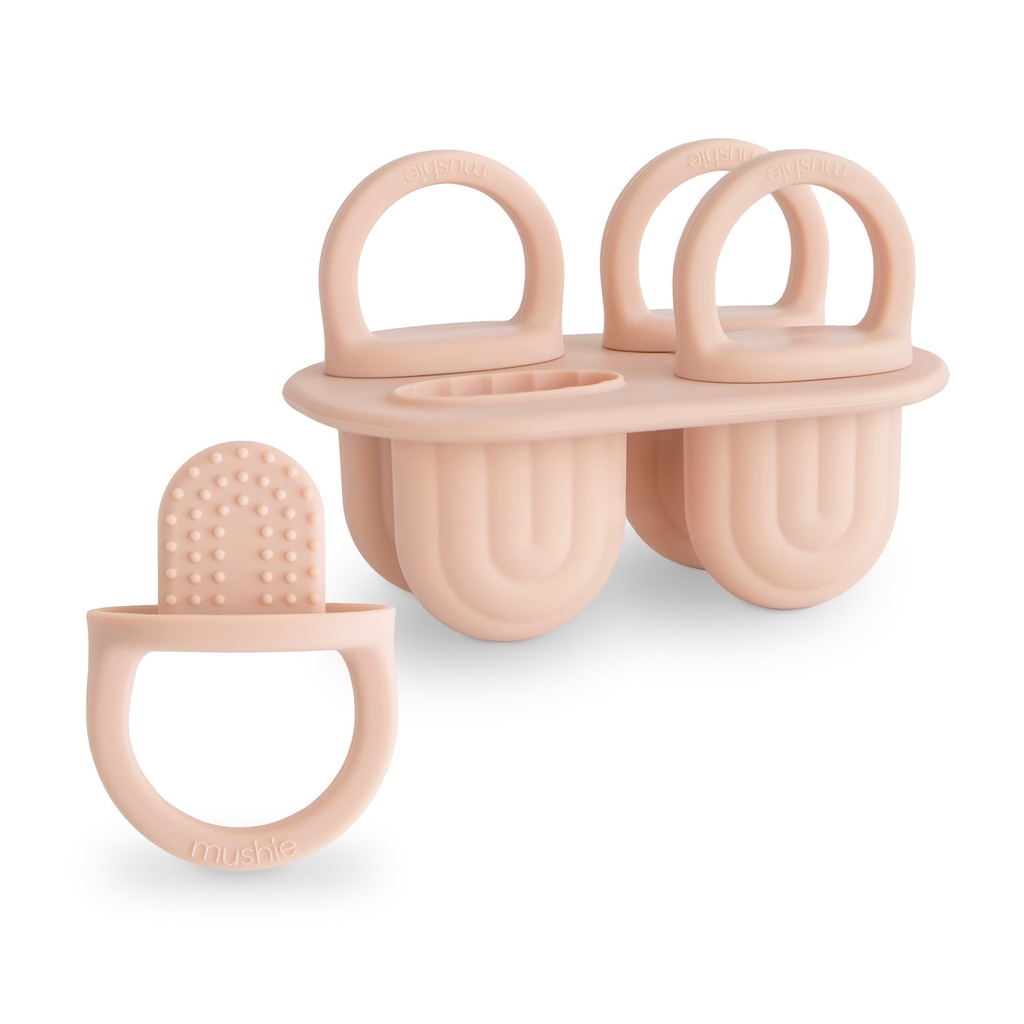 Mushie | IJsvormpjes Ice Pop Tray Blush 