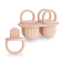 Mushie | IJsvormpjes Ice Pop Tray Blush Siliconen Roze