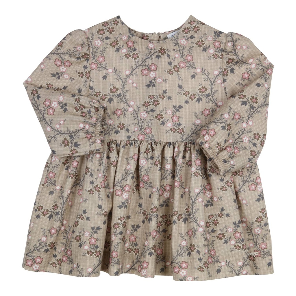 Gymp | Jurk Girls Dress Lona Beige/Rose