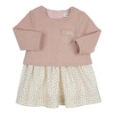 Gymp | Jurk Girls Dress Irena Off White/Old Rose