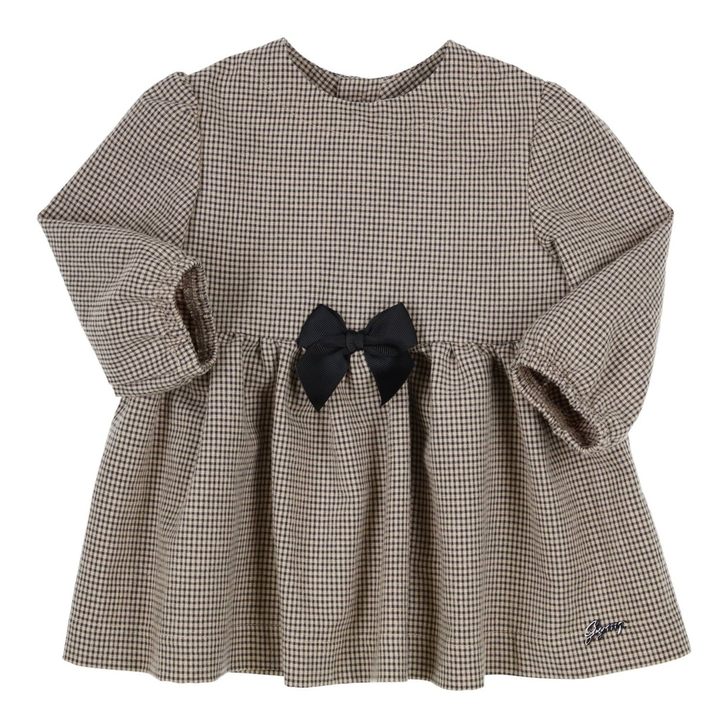 Gymp | Jurk Girls Dress Bess Beige/Black 