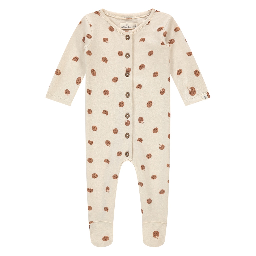 A Tiny Story | Kruippak Baby Suit Longsleeve Snow