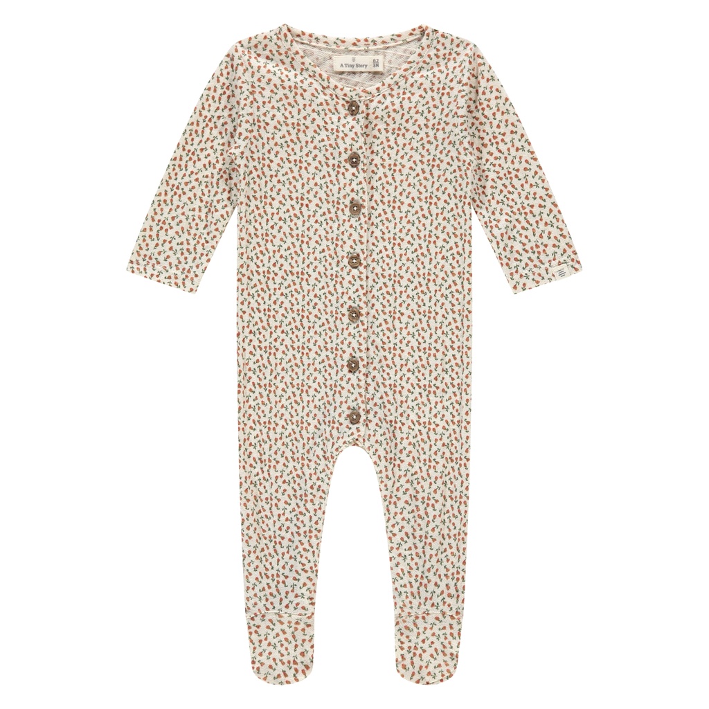 A Tiny Story | Kruippak Baby Suit Longsleeve Snow