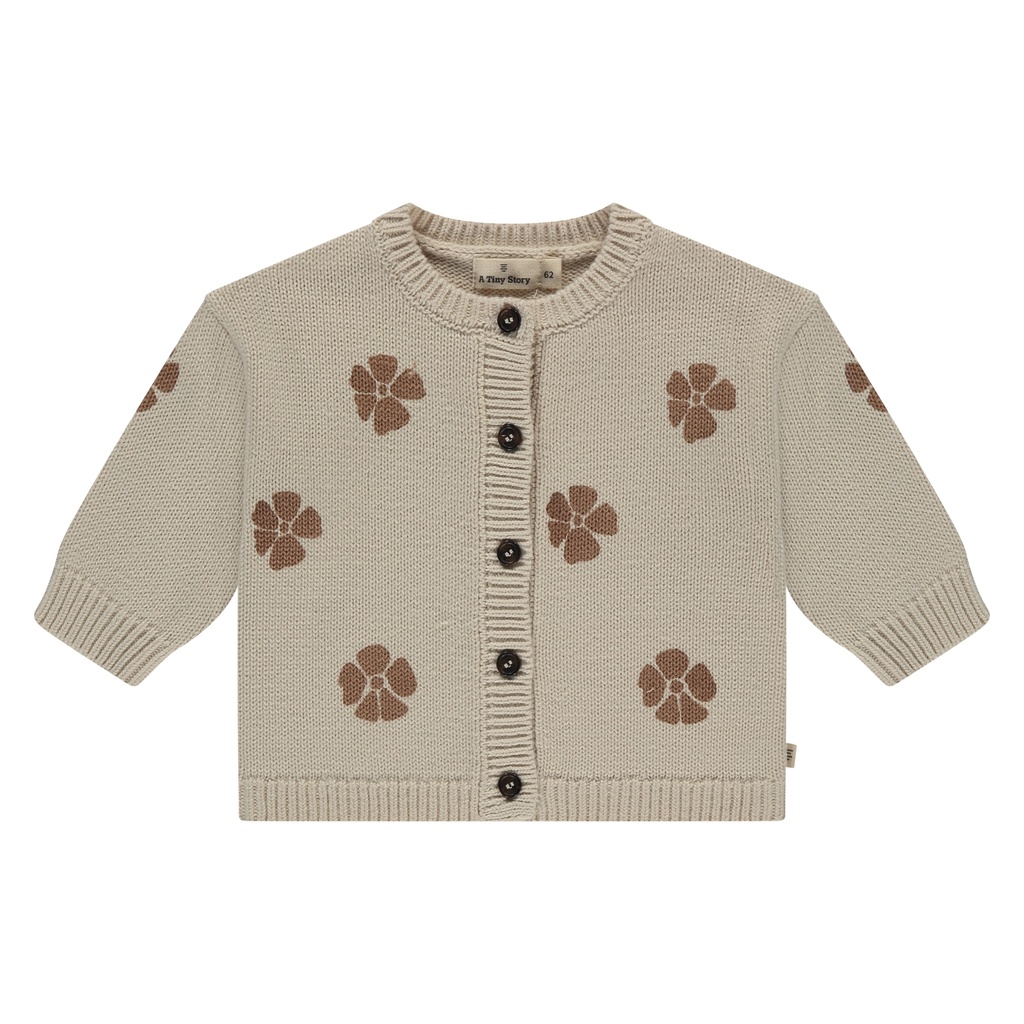 A Tiny Story | Gilet Baby Cardigan Snow