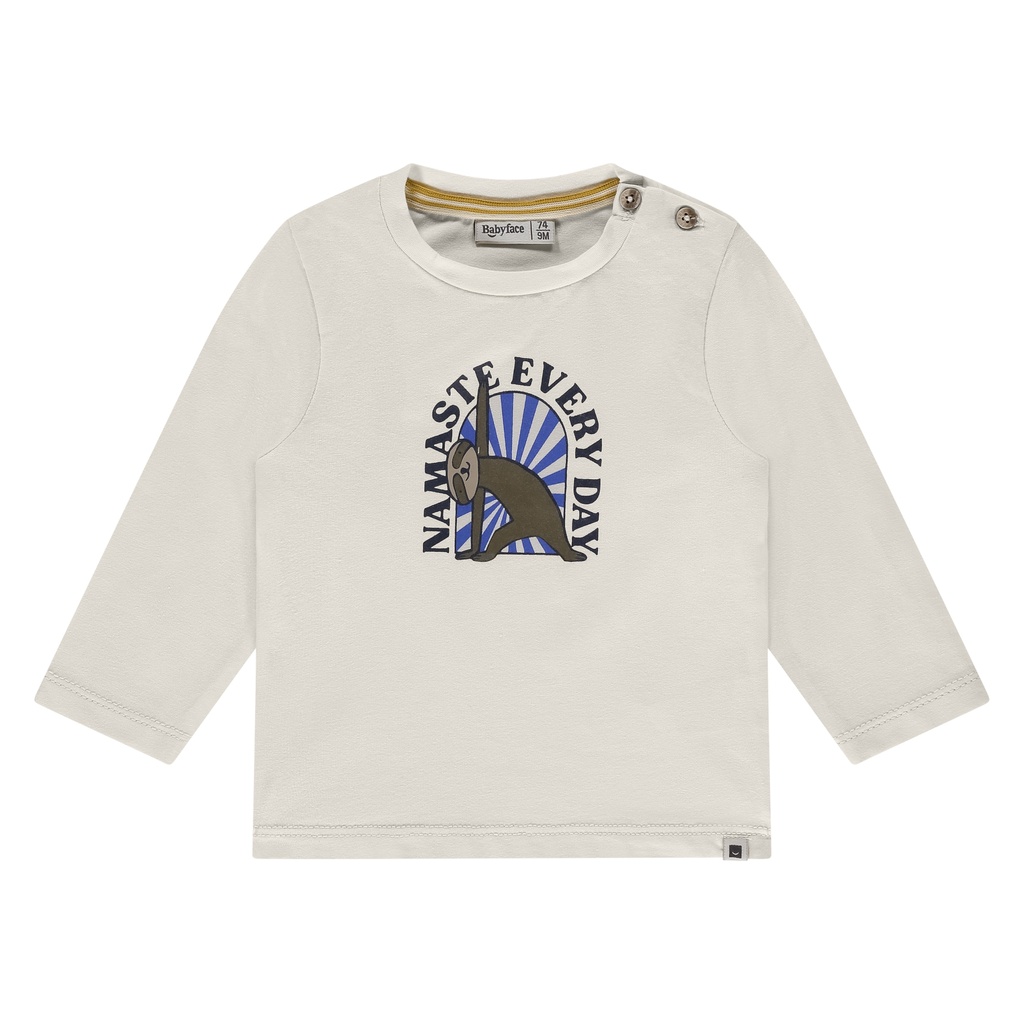 Babyface | T-shirt Boys Baby T-shirt Longsleeve Off White