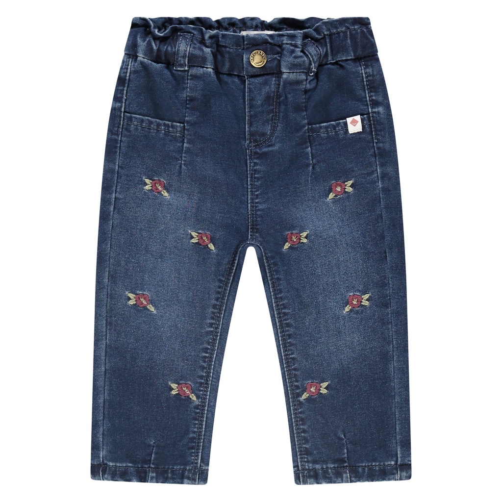 Babyface | Broek Girls Baby Denim Medium Blue 