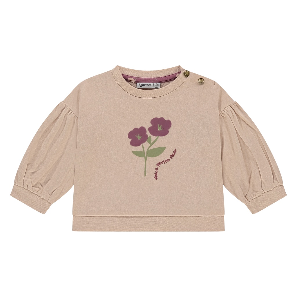 Babyface | Pull Girls Baby Sweatshirt Nude
