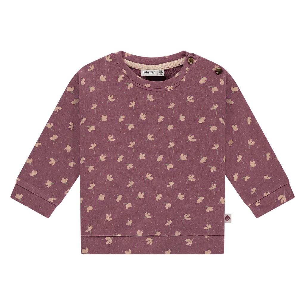 Babyface | Pull Girls Baby Sweatshirt Burgundy