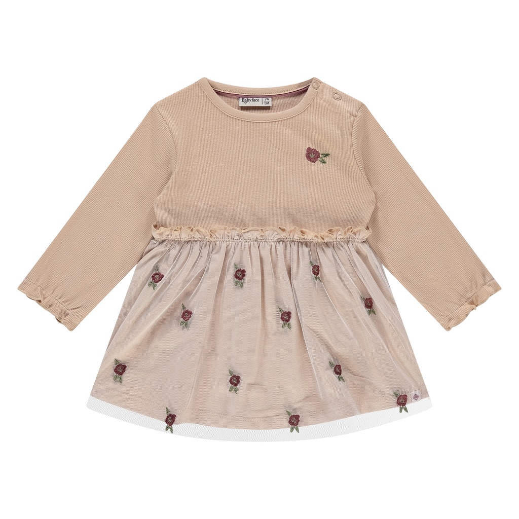 Babyface | Jurk Girls Baby Dress Nude