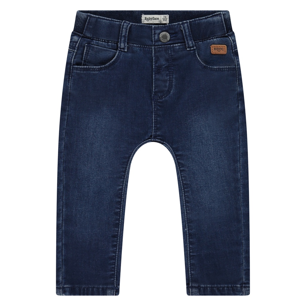 Babyface | Broek Boys Baby Jogging Denim Dark Blue Denim