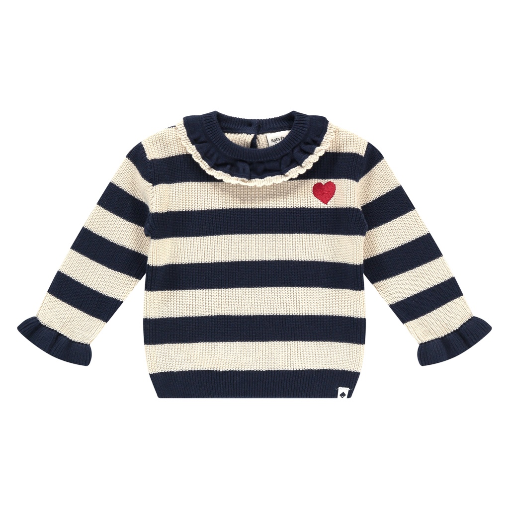 Babyface | Pull Girls Baby Pullover Indigo