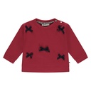 Babyface | Pull Girls Baby Sweatshirt Scarlet