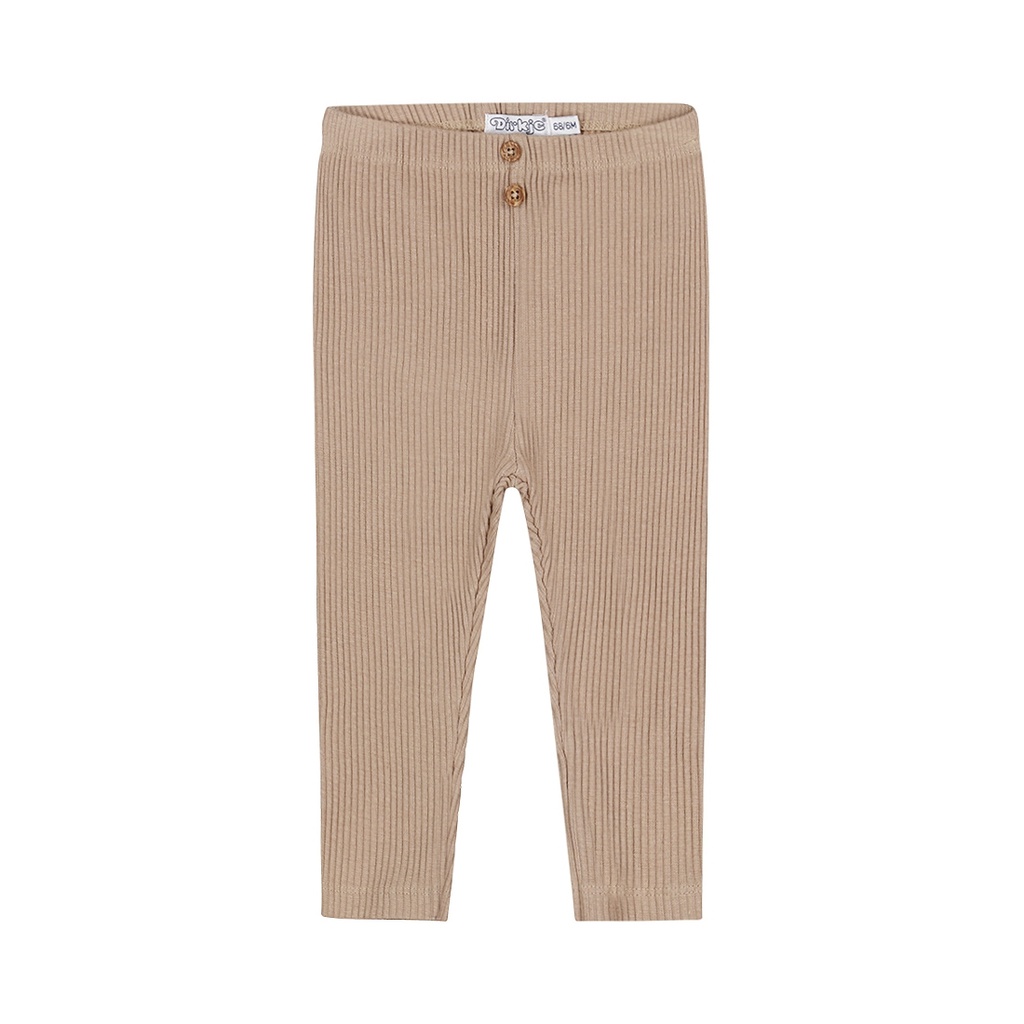 Dirkje | Legging Girls Lovely Trousers Taupe
