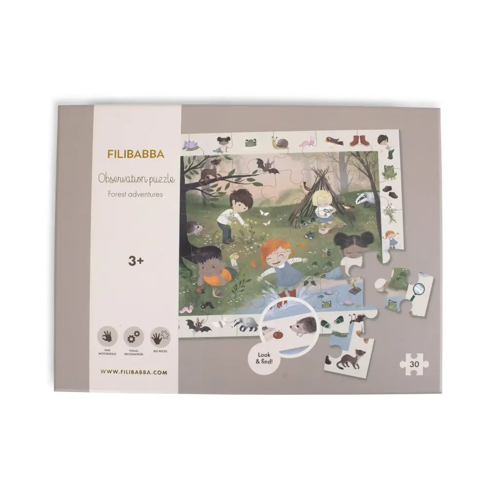 Filibabba | Puzzel Avonturen In Het Bos  