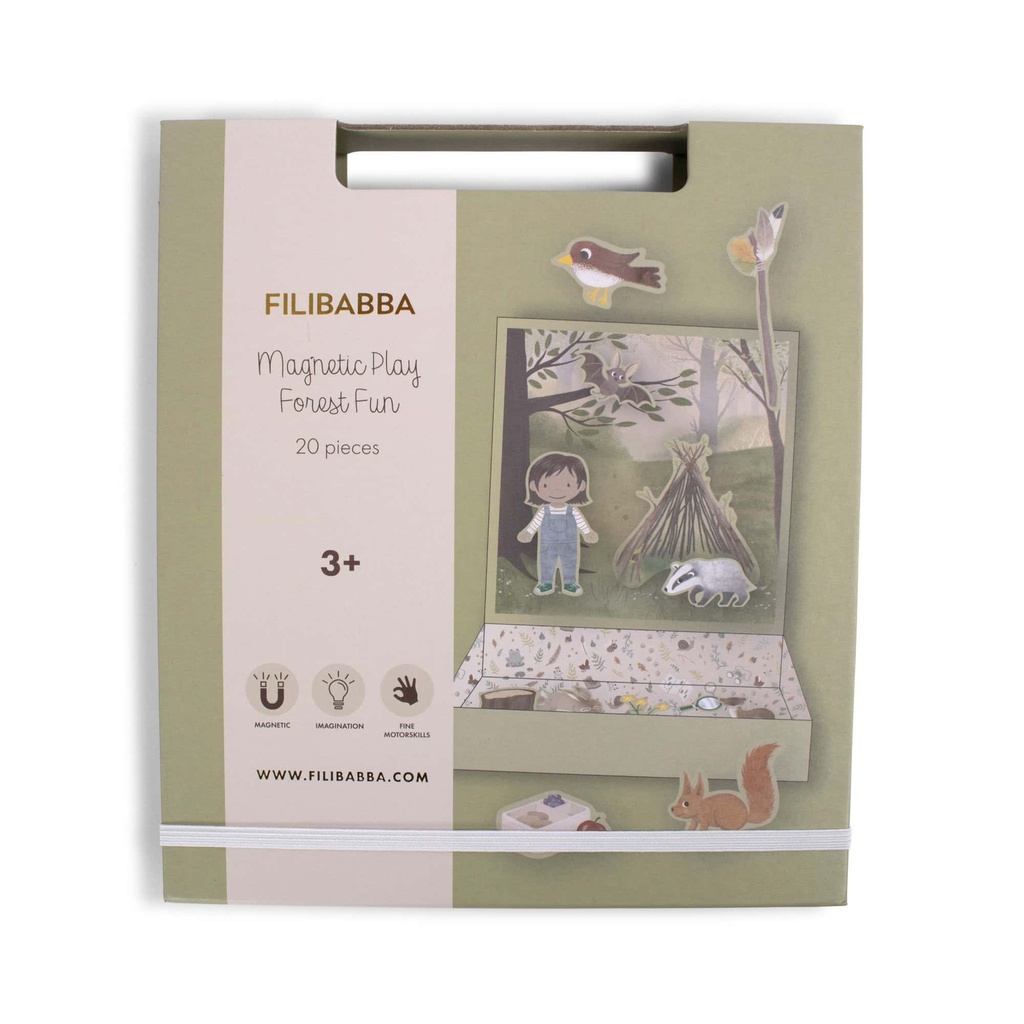 Filibabba | Educatief Speelgoed Plezier In Het Bos Magnetisch Speelbord  