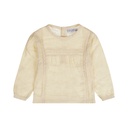 Dirkje | Blouse Girls Pretty Fall Longsleeve Loose Fit Off White