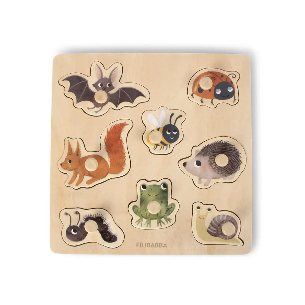 Filibabba | Puzzel Bosvrienden Hout