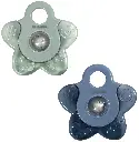 Filibabba | Bijtring Koelbijtring Ster Blauw 2-pack
