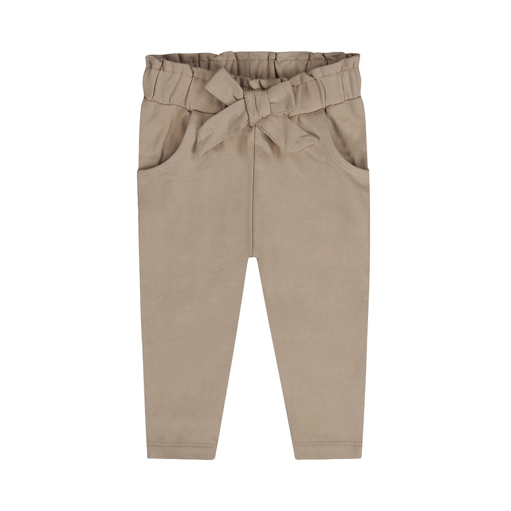 Dirkje | Broek Girls Pretty Fall Jogging Trousers Taupe
