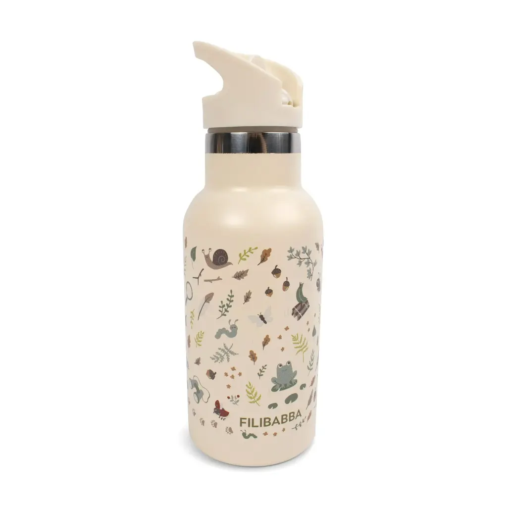 Filibabba | Drinkfles Little Wonders RVS 350ml
