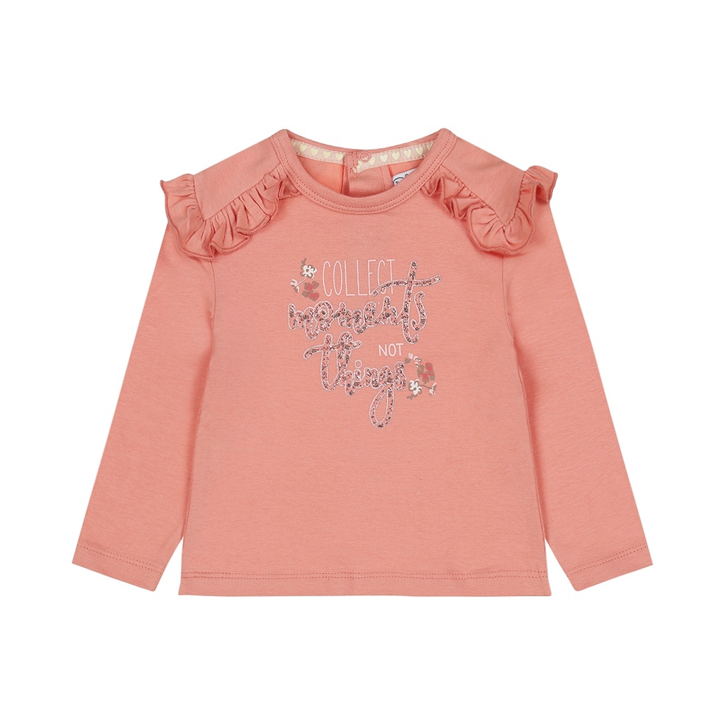 Dirkje | T-shirt Girls Berry T-shirt Longsleeve Pink
