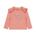 Dirkje | T-shirt Girls Berry T-shirt Longsleeve Pink