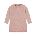 Dirkje | Jurk Girls Little Flower Dress Longsleeve Light Mauve