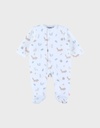 Noukies | Pyjama Fancy Fox Fluweel All Over Vos