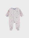 Noukies | Pyjama Jungle Fluweel All Over Jungle Dieren