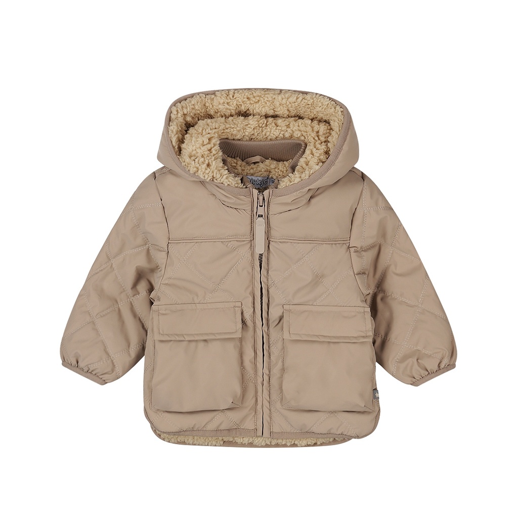 Dirkje | Jas Boys Safari Friends Jacket Water Repellent Faded Brown