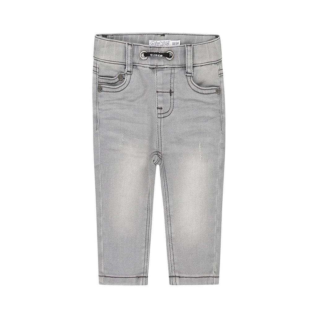 Dirkje | Broek Boys Safari Friends Jeans Knitted Grey Jeans