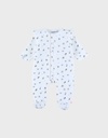Noukies | Pyjama Lovely Bird Fluweel All Over Vogels