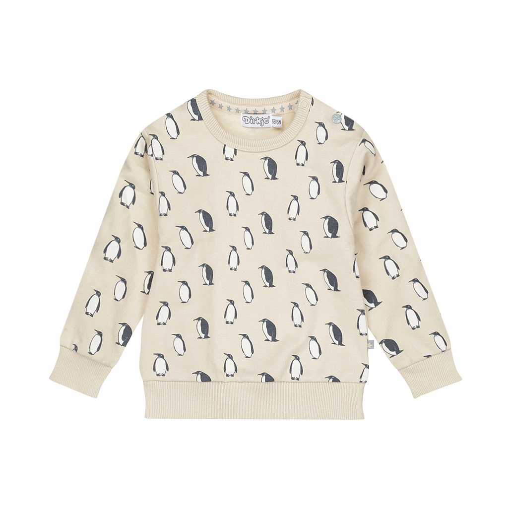 Dirkje | Pull Boys Frosty Friends Sweater Pebble