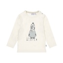 Dirkje | T-shirt Boys Frosty Friends T-shirt Longsleeve Off White