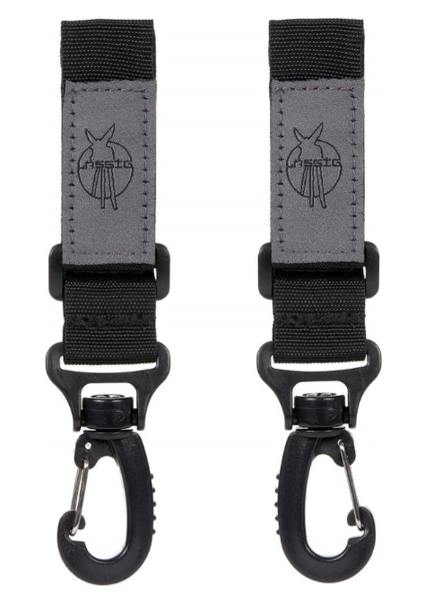 Laessig | Tassenhaak Stroller Hooks Zwart 2-pack