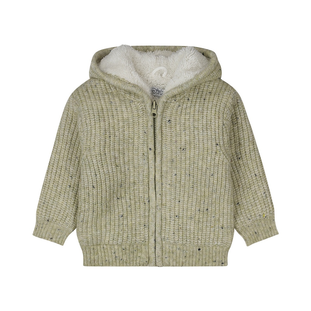 Dirkje | Jas Boys Space Outside Cardigan Light Green