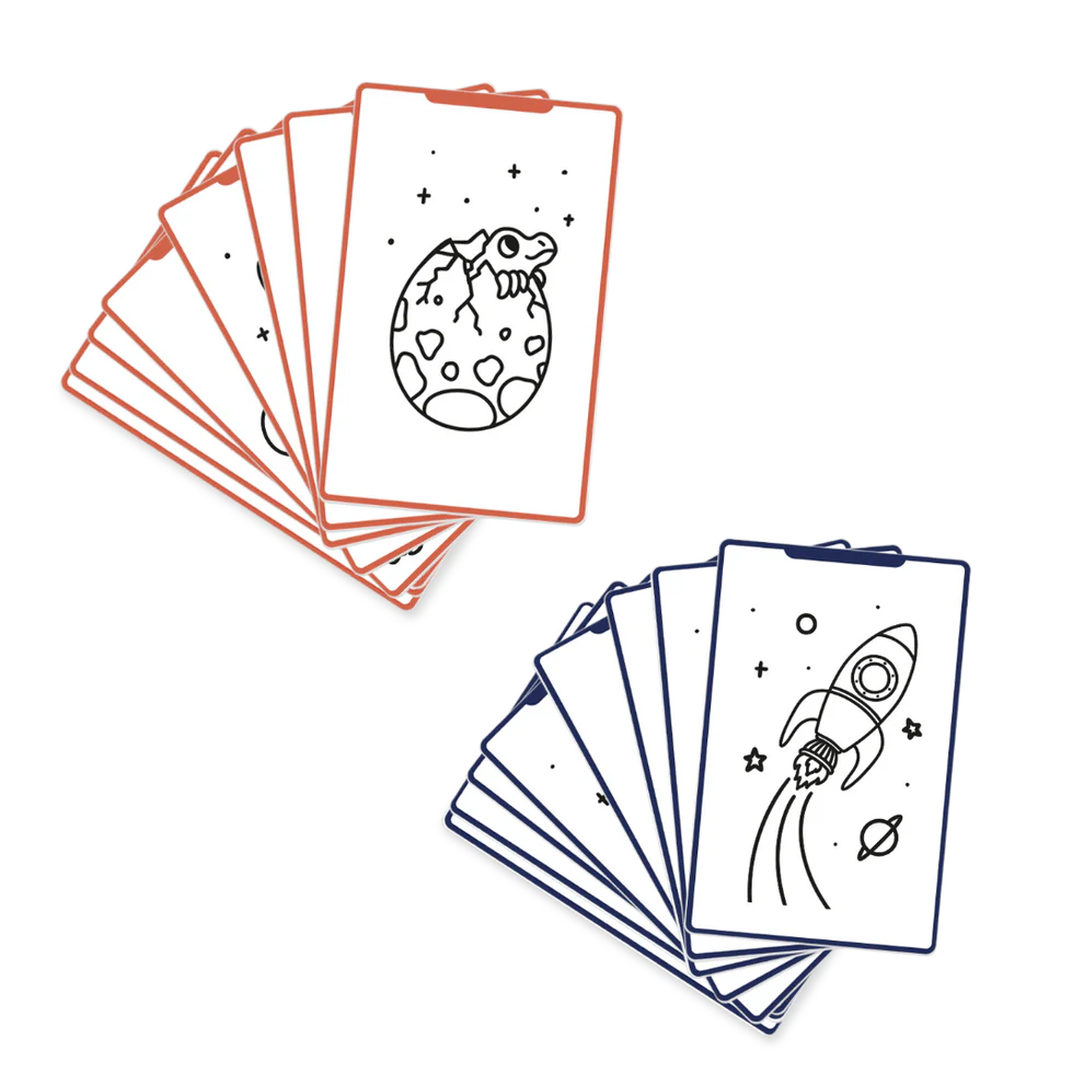 Kidywolf | Navulling Kidydraw - Mini Galaxy En Dinosaurussen