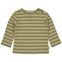 Quapi | T-shirt Boys Kayden Dark Green Stripe