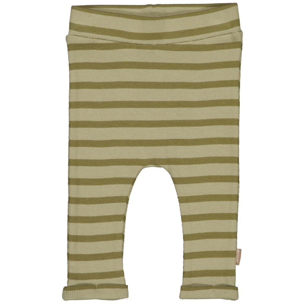 Quapi | Broek Boys Krijn Allover Dark Green Stripe