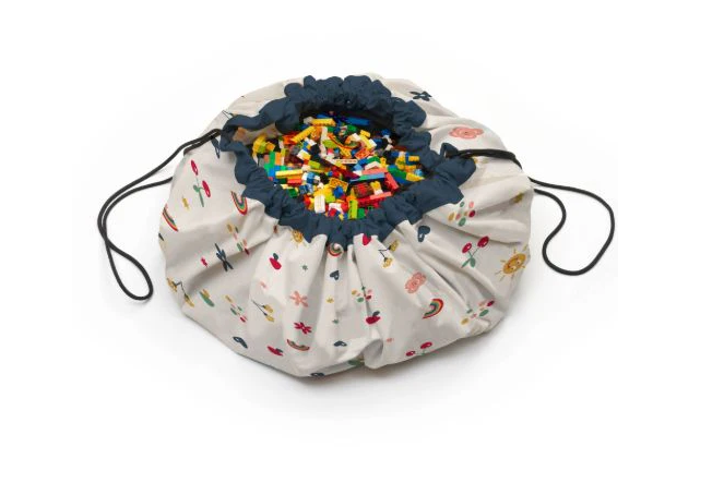 Play&Go | Opbergzak Original Single Print funny days Dia 140cm