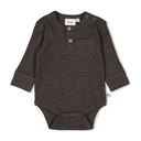 Feetje | Body Rawrsome Romper Rib Antracite Melange