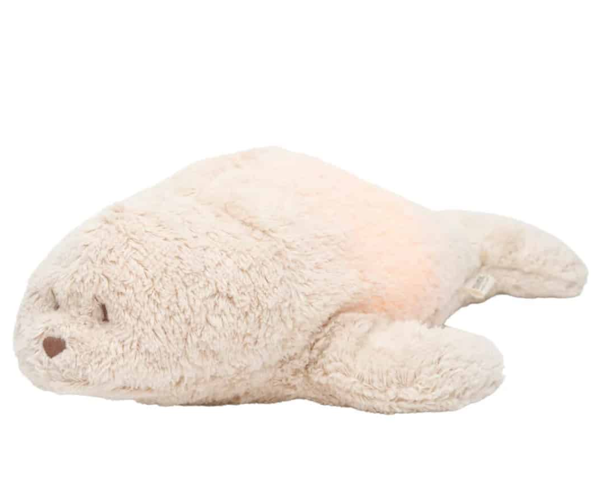 Moonie knuffel met licht en geluid beer Rose Natur (kopie)